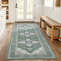 AMADA HOMEFURNISHING 2x6 Washable Runner Rug, Low-Profile Kitchen Rugs by AMADAHOMEFURNISHING