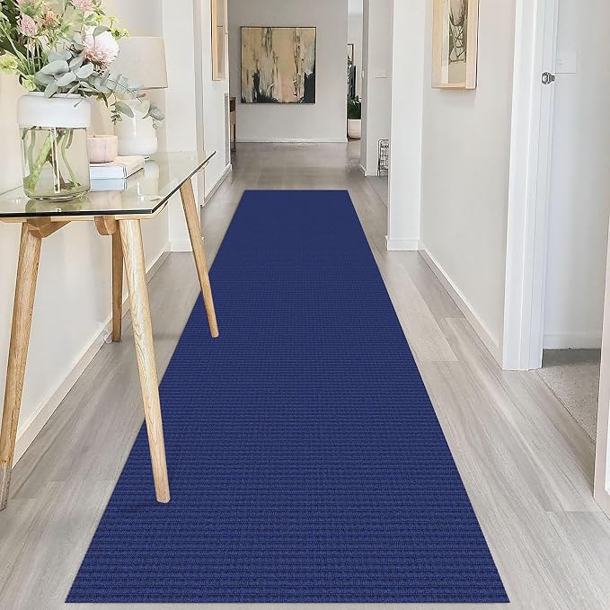 IOHOUZE Washable Runner Rug 2.6x10 Non Slip Rubber Backed Long Hallway Runner - Image 8