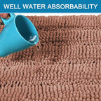 H.VERSAILTEX Bathroom Rugs Bath Rug Set 2 Piece Bathroom Contour Rug Toilet Mat - Image 5