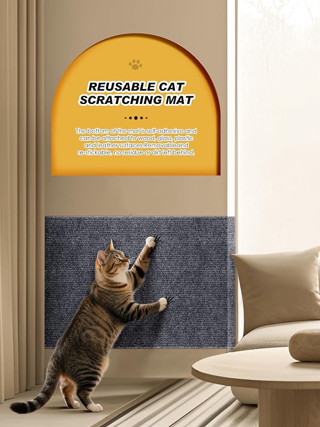 2PCS 39.4"x15.8" Cat Scratch Furniture Protector - Image 5