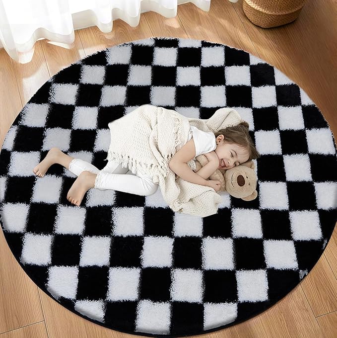 TOOHUB Super Soft Rug, Round Rug - Image 2