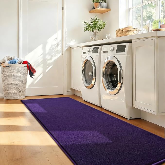 ISEAU 2x8 Runner Rug for Hallway, Soft Memory Foam Carpet - Image 8