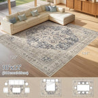 Tortania Area Rug Living Room Rugs - Image 9