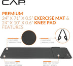 CAP Barbell 1/2-Inch High Density Exercise Yoga Mat - Image 3