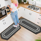 COSY HOMEER Kitchen Rugs and Mats Sets of 2PCS Non Slip Kitchen Mats - Image 8