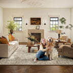 Washable Area Rugs for Living Room: 9x12 Bedroom Area Rugs Boho Vintage Rugs - Image 6