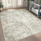 5x8 Area Rugs for Living Room Rug Washable: Abstract Rug for Dining Room by Aelenmu