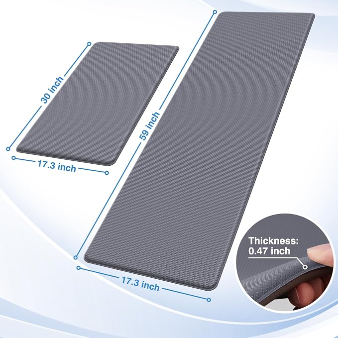StepRite Kitchen Mats, Cushioned Anti Fatigue Kitchen Mats - Image 2