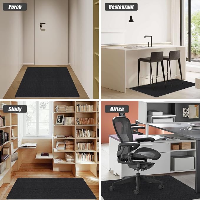 Sycoodeal Office Chair Mat for Hardwood Floor, Office Computer Gaming Chair Mat - Image 7