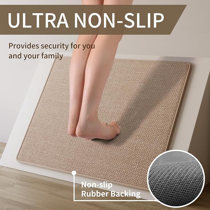 YDKGL Kitchen Mats for Floor, Super Absorbent Kitchen Rugs Non Slip Washable - Image 3
