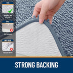 OLANLY Large Bathroom Rugs 45x27, Extra Soft Absorbent Chenille Bath Rugs - Image 6