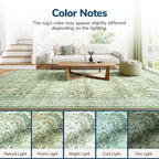 Lessymo 5x7 Washable Area Rug - Image 8
