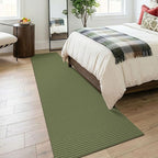 KOZYFLY Cotton Runners for Hallway 2.5'x8', Washable Runner Rug, Woven Non Slip - Image 8