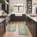 GENIMO Kitchen Mats for Floor 2PCs, Washable Anti Fatigue Mat for Cushioned - Image 9