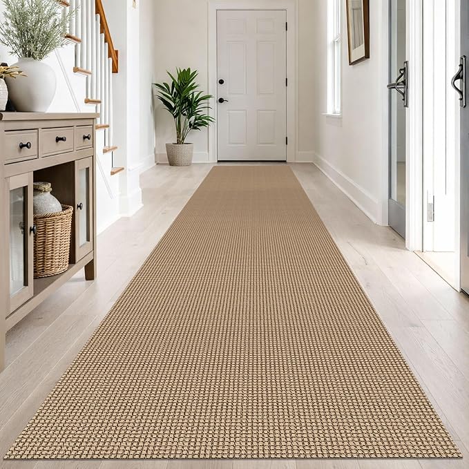 IOHOUZE Washable Exrea Long Hallway Runner Rug 3x14 Non Slip Rubber Backed by iOhouze