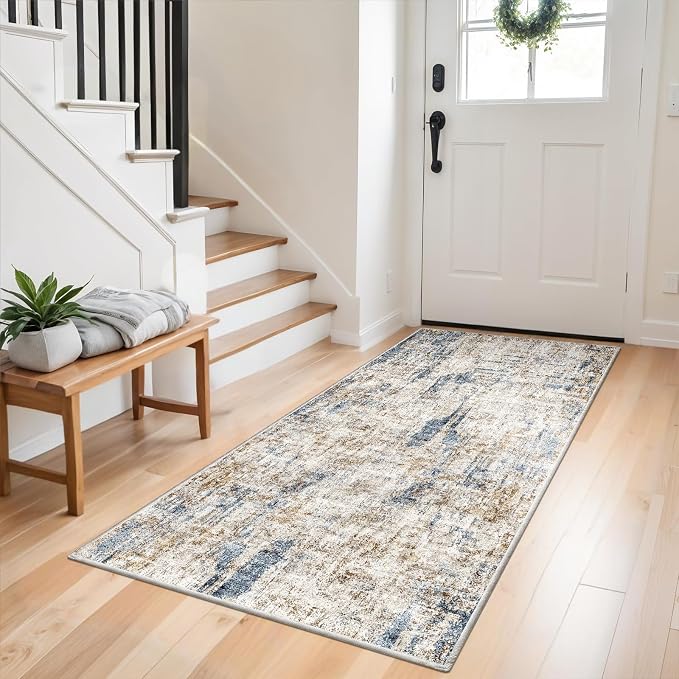 Washable 3x5 Entryway Rug by ZHXXUJ