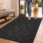 hicorfe Front Door Mat Outside Entrance, Stain and Fade Resistant, Non Slip by Hicorfe