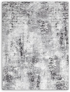 2x8 Grey Rug Runners for Hallways Kitchen Runner Rug Non Slip Washable Black - Image 9