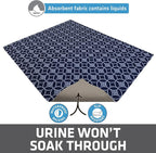Drymate Cat Litter Box Mat, Litter Trapping Mat, Waterproof, Urine-Proof - Image 3