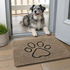 Smiry Dog Door Mat for Muddy Paws, Absorbent Dirt Trapper Non Slip Quick Dry by Smiry