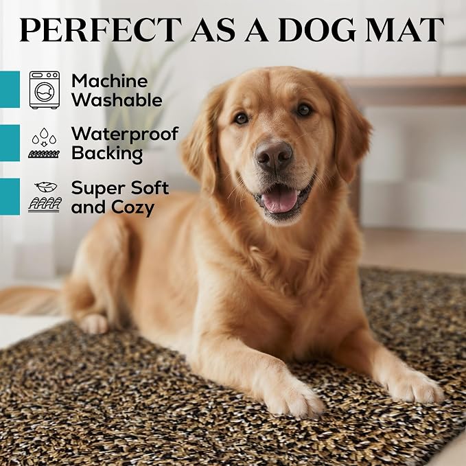 Premium Microfiber Indoor Door Mat – 32"x48" Washable Entry Mat, Waterproof - Image 2