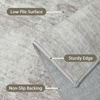 BEIMO Area Rugs 3x5 for Living Room Bedroom, Modern Abstract Machine Washable - Image 7