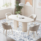 5x7 Area Rugs for Living Room: Washable Rug Vintage Large Rugs Soft Non Slip - Image 4