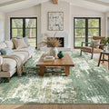 RELEANY Washable Area Rugs 8'x10' Non-Slip Modern Abstract Soft by RELEANY