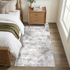 IOHOUZE Abstract Runner Rug 3x7 Ft Washable Runners - Image 8