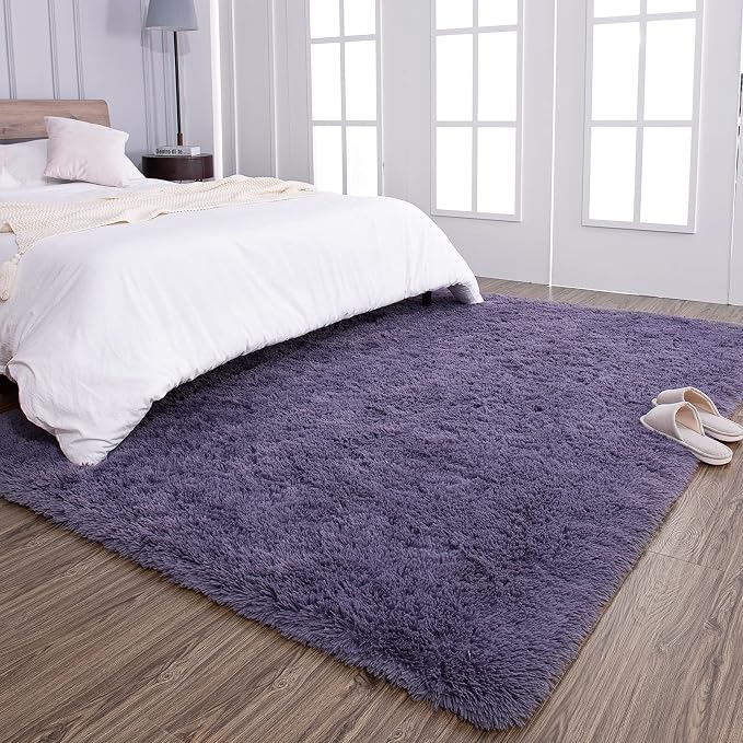 TWINNIS Super Soft Shaggy Rugs Fluffy Carpets 10x14 Feet, Indoor Modern Plush - Image 5