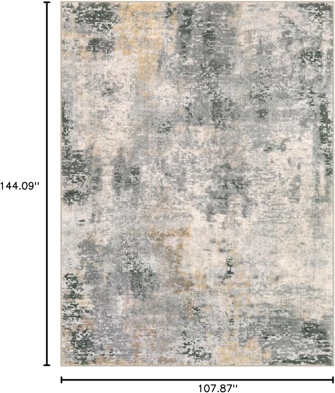 Lahome Modern Abstract 9x12 Area Rugs - Image 2