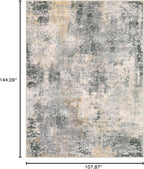 Lahome Modern Abstract 9x12 Area Rugs - Image 2