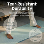 Retrospec Solana Yoga Mat 1" Thick w/Nylon Strap - Image 6