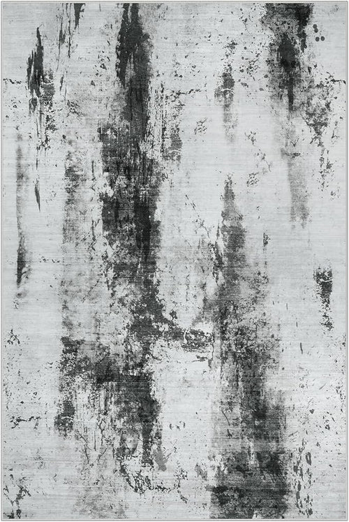 2'6''x8' Runner Rugs Washable Rug: Modern Abstract Living Room Rug Soft - Image 2
