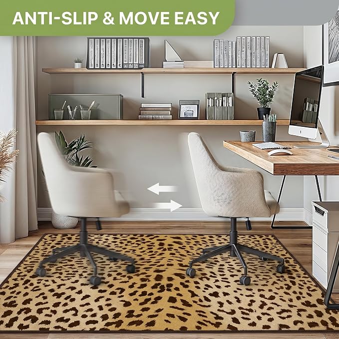 36"x60" Office Chair Mat for Hardwood Tile Floor, Under Desk Carpet Protector - Image 3