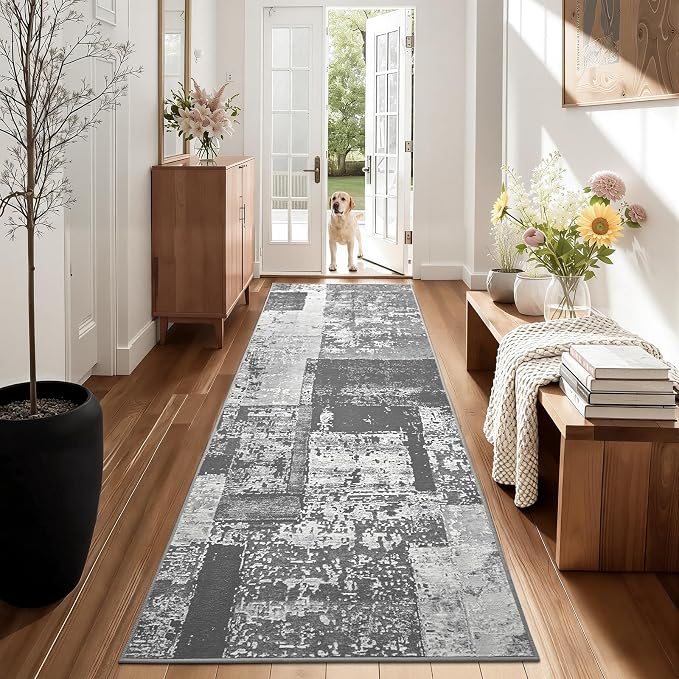 LOCHAS Washable Runner Rugs for Hallway, 2x6 Non Sip Soft Rug for Bedroom by LOCHAS