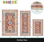 HEBE Boho Kitchen Rug Sets 3 Piece - Image 2