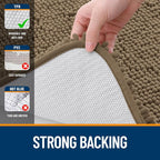 OLANLY Large Bathroom Rugs 59x35, Extra Soft Absorbent Chenille Bath Rugs - Image 6