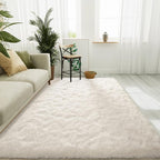 LOCHAS Ultra Soft Indoor Modern Area Rugs Fluffy Living Room Carpets - Image 8