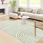 Lahome Abstract 9x12 Area Rugs for Living Room Bedroom, Soft Washable Rugs 9x12 by Lahome