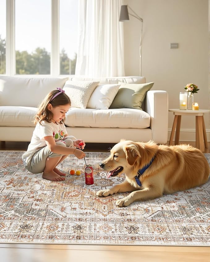 befbee 2x8 Runner Rug Washable Hallway Runner Rug Ultra-Thin Soft Kitchen Rug - Image 6