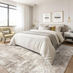 Area Rugs 9x12 Living Room: Washable Large Abstract Soft Rugs Stain Resistant - Image 4