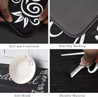 HEBE Anti Fatigue Kitchen Mat Set of 2 Non Slip Cushioned Kitchen Mats - Image 3