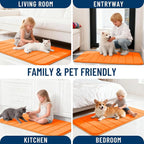 OLANLY Memory Foam Long Bathroom Rugs Runner 59x24, Super Soft Absorbent Bath - Image 9