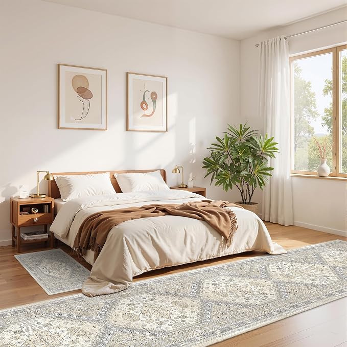 zesthome 2x12 Runner Rug, Long Hallway Rugs - Image 4