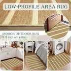 Front Door Rug - 2x3 Non-Slip Door Mat Washable Doormat Indoor Outdoor Entrance - Image 6