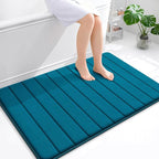 OLANLY Memory Foam Bath Mat 44x32, Super Soft Absorbent Bathroom Rugs, Quick Dry by OLANLY