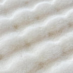 White Rabbit Plush Rug 2'x3', Fluffy Faux Fur Shaggy Area Rug - Image 4