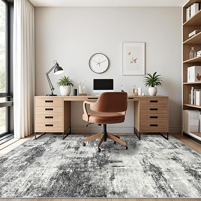 10x14 Area Rugs Living Room Rugs: Large Washable Rug - Image 4