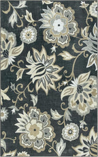 Lahome Floral Indoor Outdoor Rug, 5x8ft Non-Slip Outdoor Patio Rug - Image 7